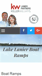 Mobile Screenshot of lakelanierboatramps.com